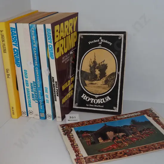 Barry Crump and other NZ books and publications