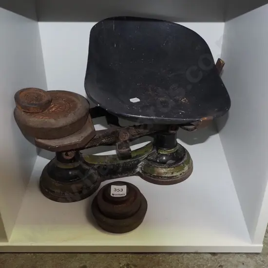 vintage balance scales