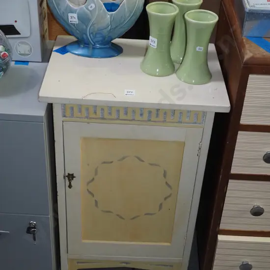 cream painted pot cupboard