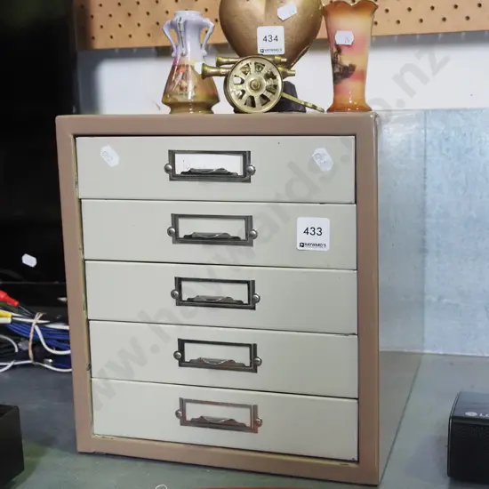 5 drawer metal filing cabinet H-270