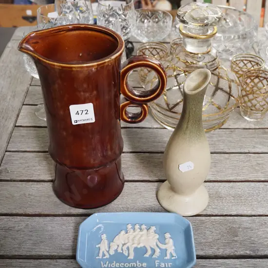 water jug, vase, pottery dish Jug H-220