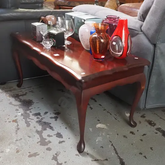 cab leg coffee table