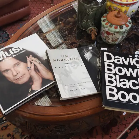 4x music/photograpy books