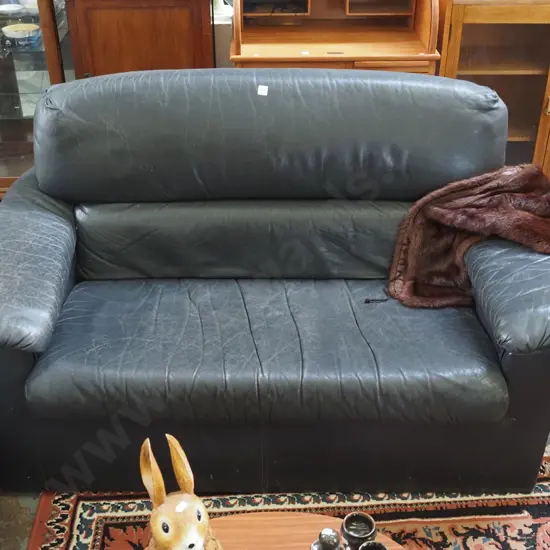 grey 2 seater settee