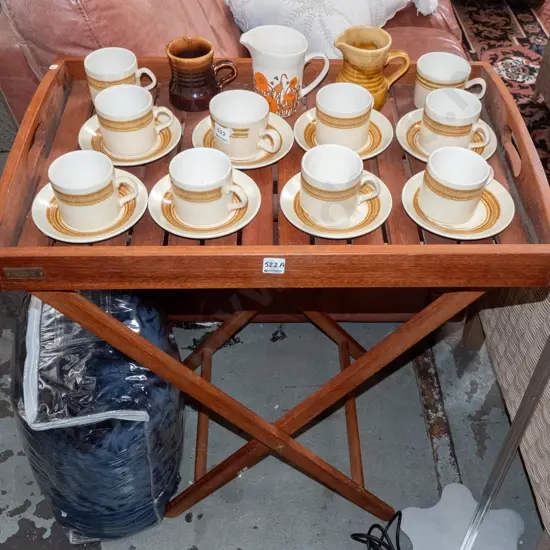 butler's tray on stand