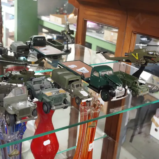 model miltary vehicles, diecast flatbed truck