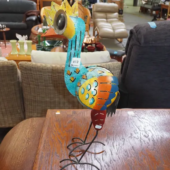 metal bird figurine H-480