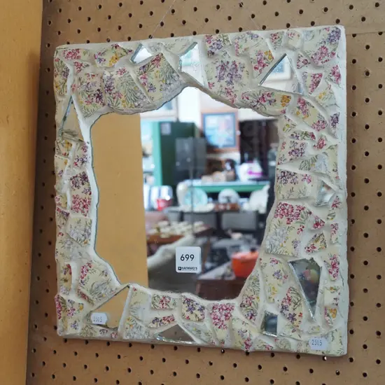 mosaic wall mirror