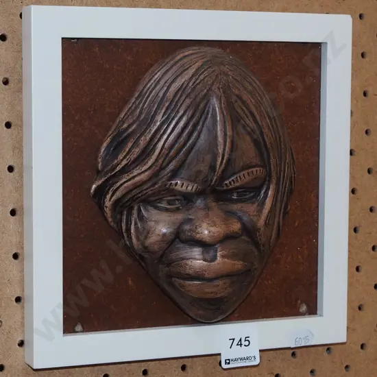 ceramic head in frame