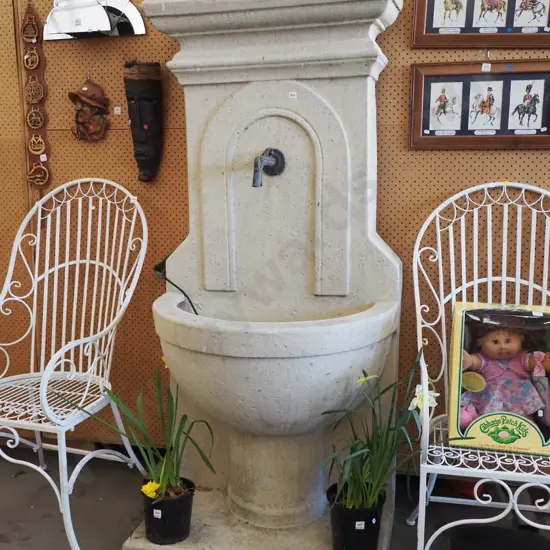 large composite outdoor water feature - As Is No Returns H1830 W800 D550