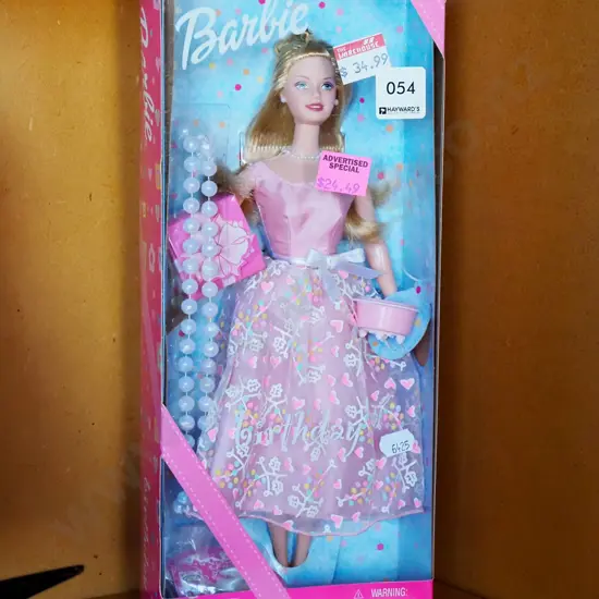 boxed Birthday Barbie 