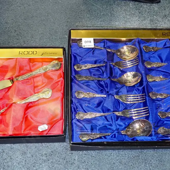 2x Rodd cutlery sets