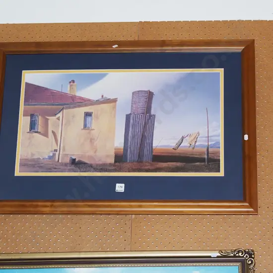 framed Grahame  Sydney poster print