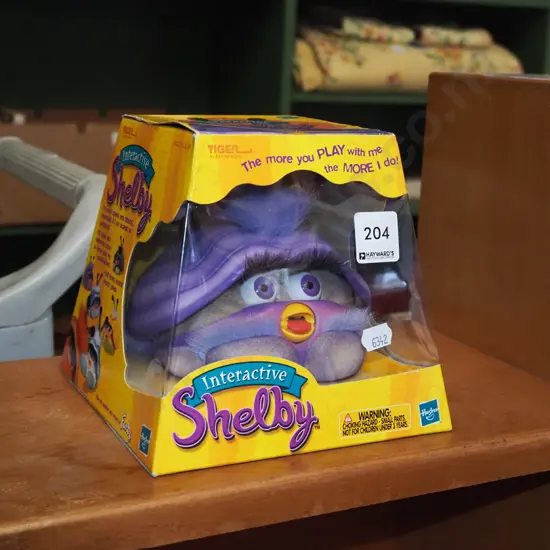 boxed as new Interactive Shelby toy