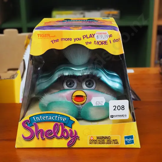 boxed as new Interactive Shelby toy