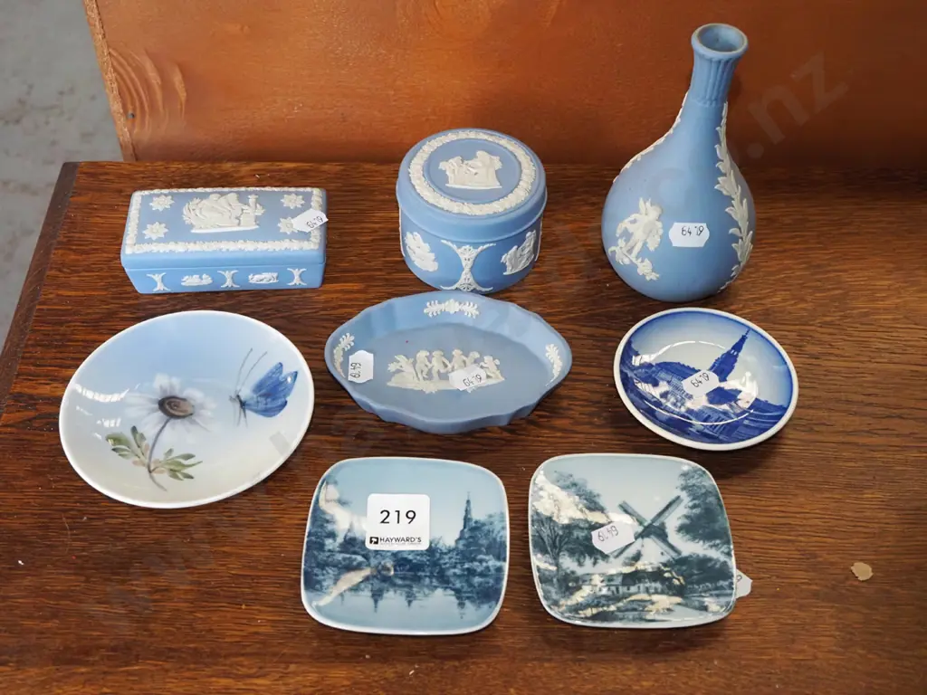 Royal Copenhagen pin dishes, jasperware Image 1++