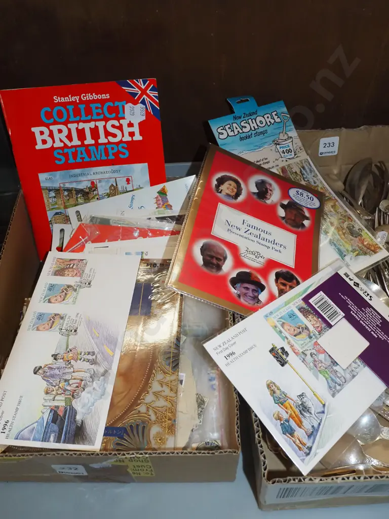box; stamps, first day covers etc Image 1++