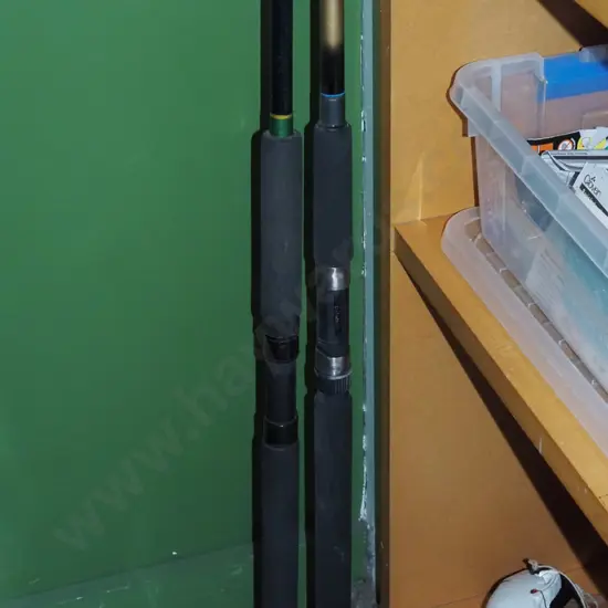 2x fishing rods - no reels
