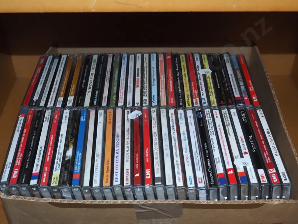 box of CDs Image 1++