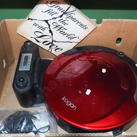 Kogan robotic vacuum cleaner, composite wall motto