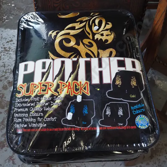 Panther car seat covers