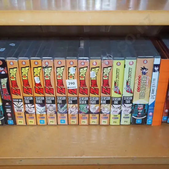Dragonball Z and other Manga DVDs