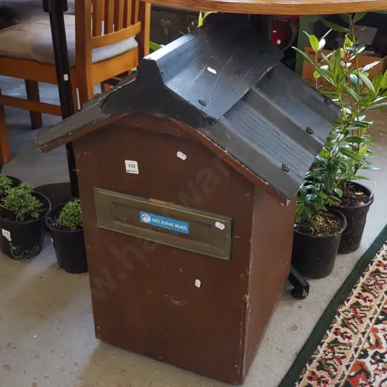 large homemade mail box H700