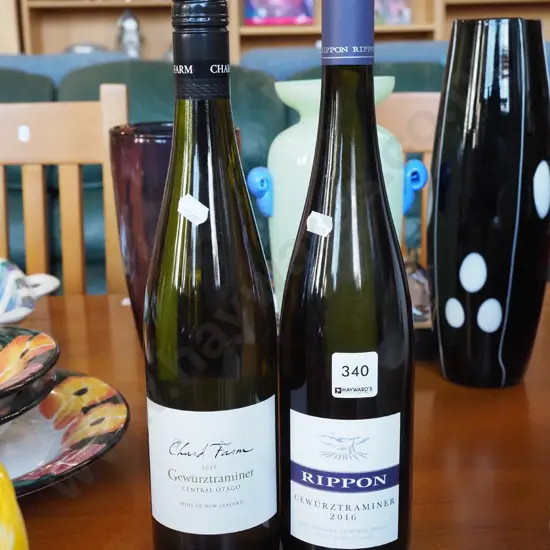 2x bottles of Gewurztraminer wine