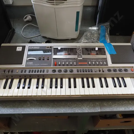 Casio CK500 twin cassette keyboard