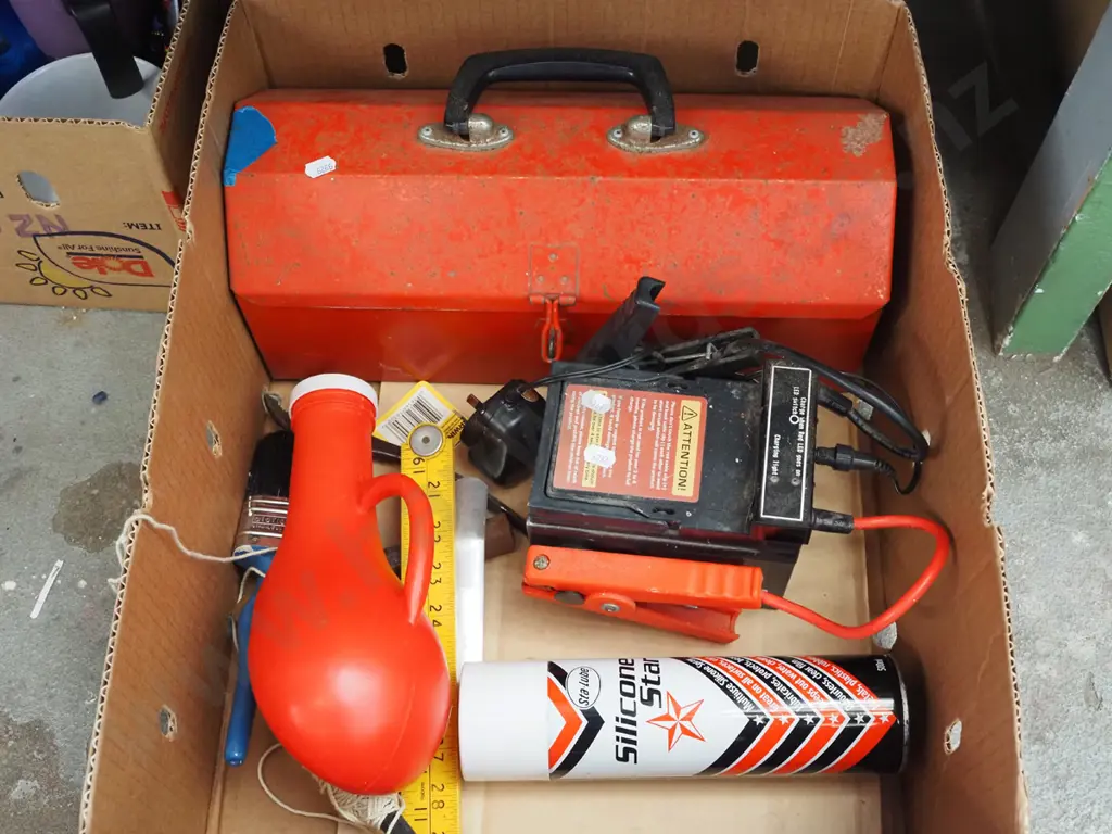 box; car jump start kit, tool box etc Image 1++