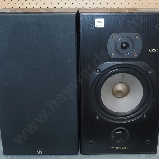 pair of Wharfedale CRS5 bookcase speakers