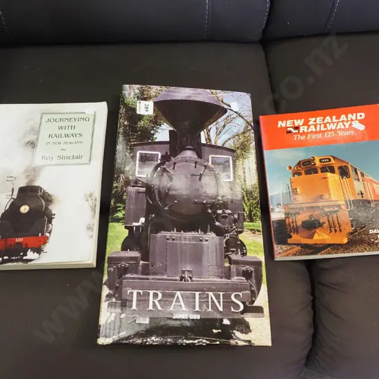3 railway books
