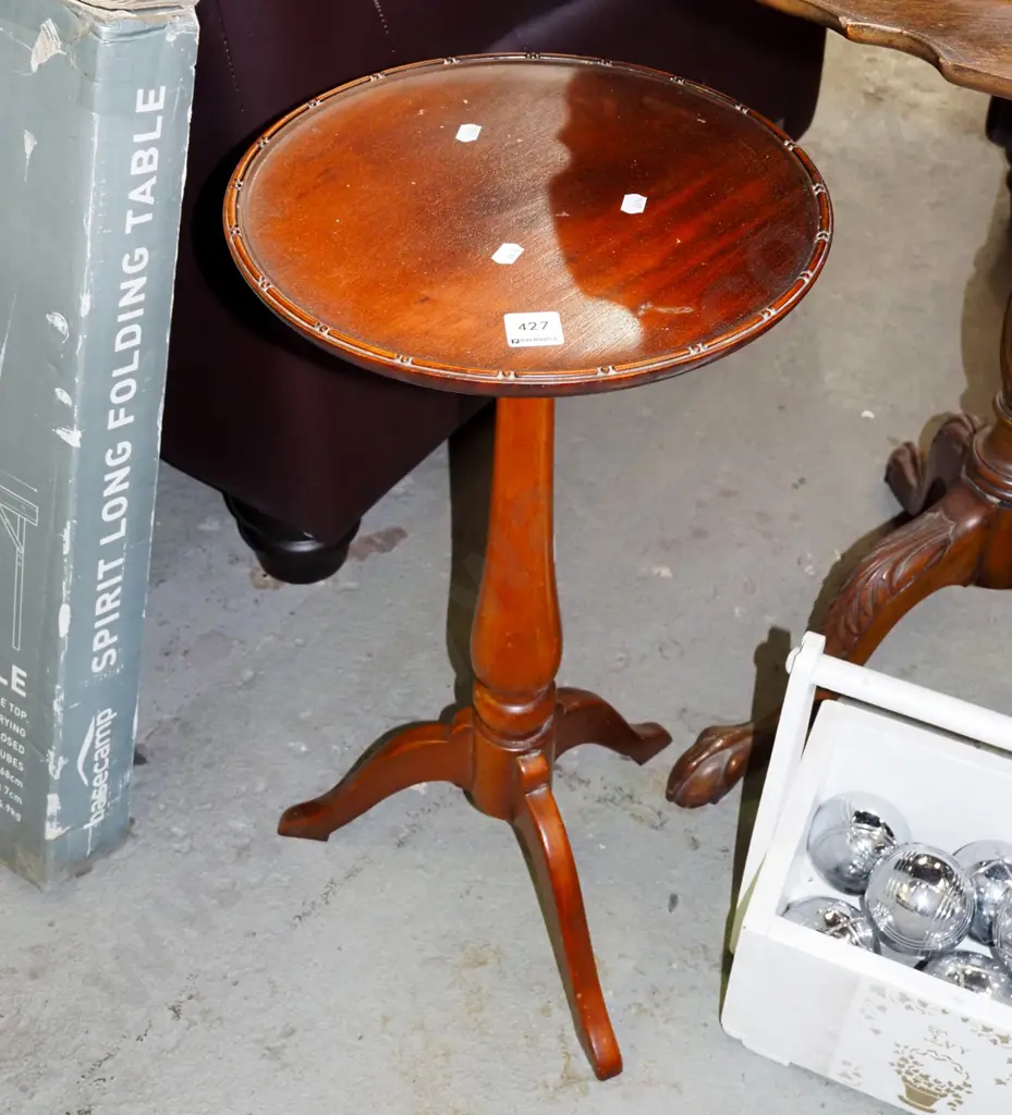 mahogany wine table Image 1++