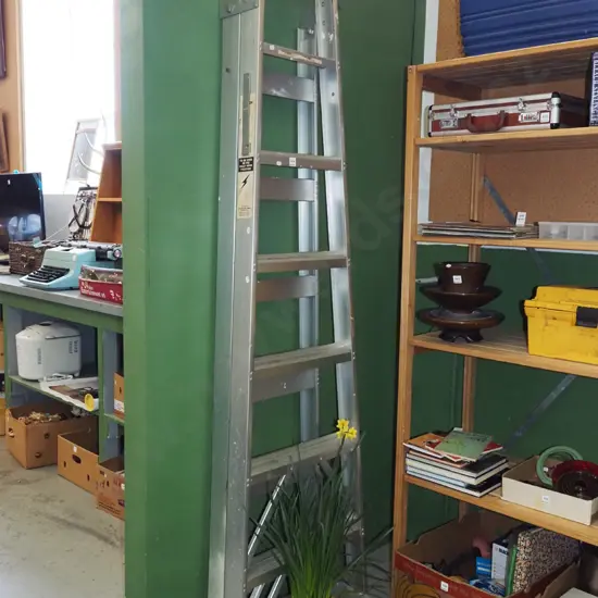 6 step aluminium ladder