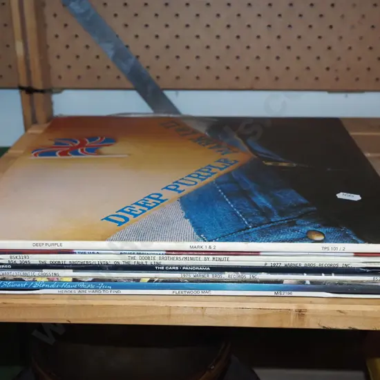 LPs; Deep Purple, Bruce Springstein etc
