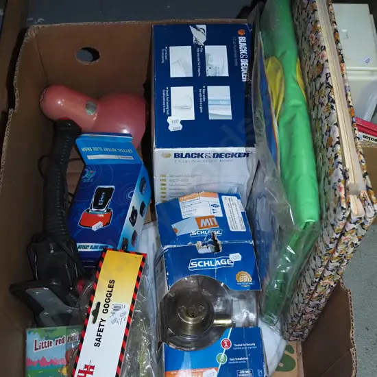 box; kettle, door lock etc