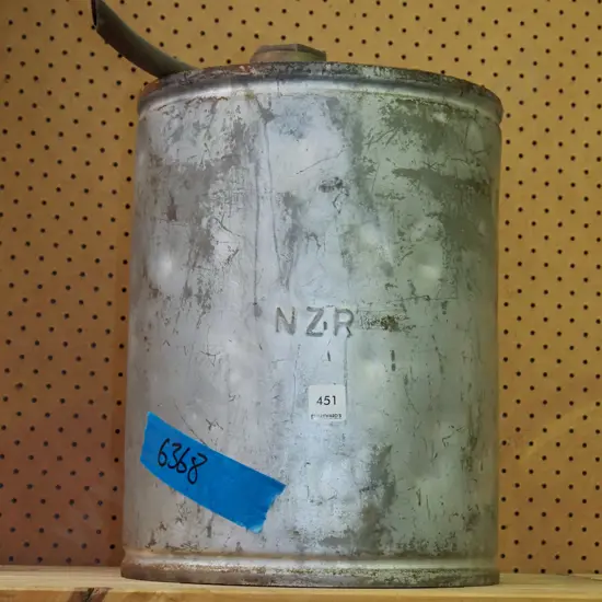 NZ Railways branded fuel canister and pourer H360