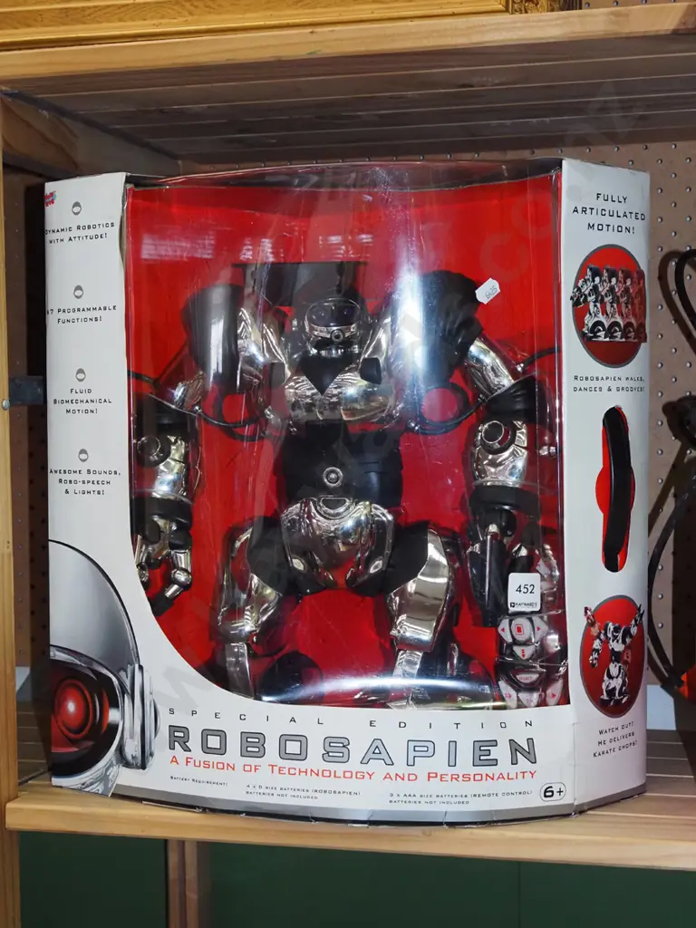 boxed as new Robo Sapien remote control robot Image 1++