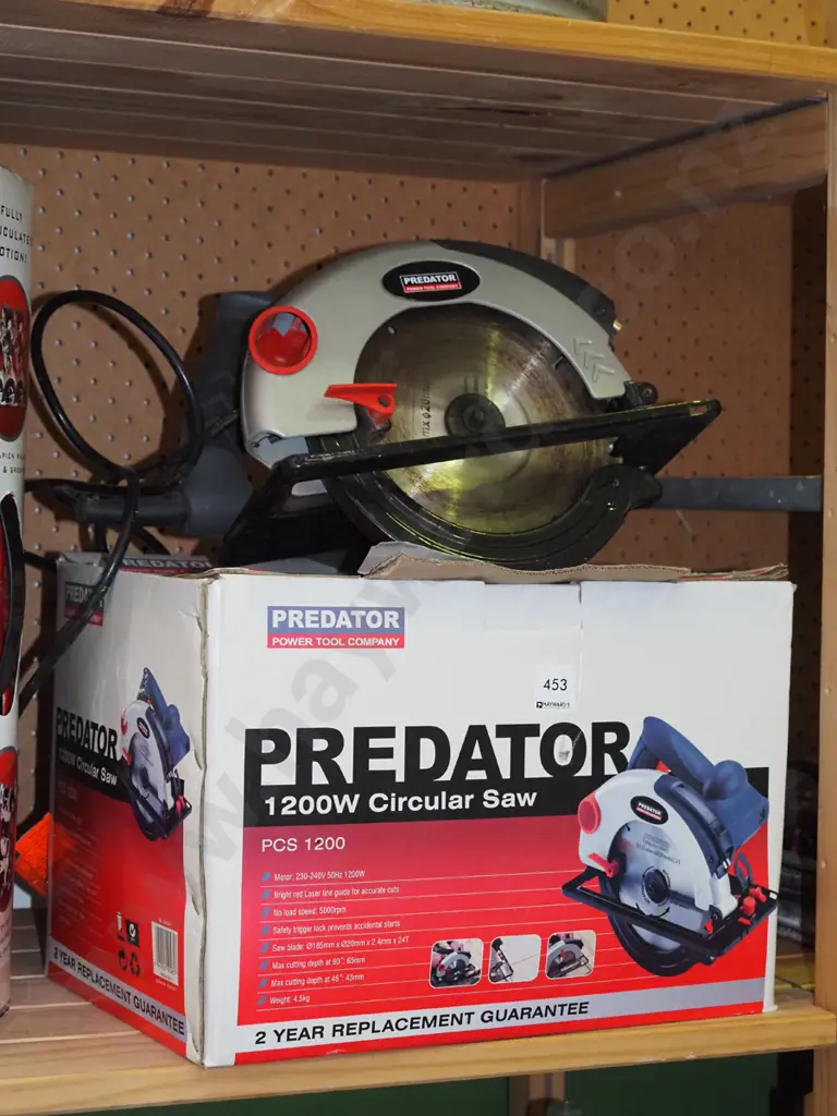 boxed Predator skilsaw Image 1++