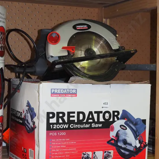 boxed Predator skilsaw