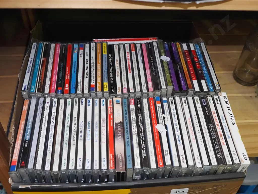 box of CDs Image 1++
