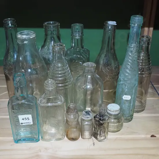 vintage bottles