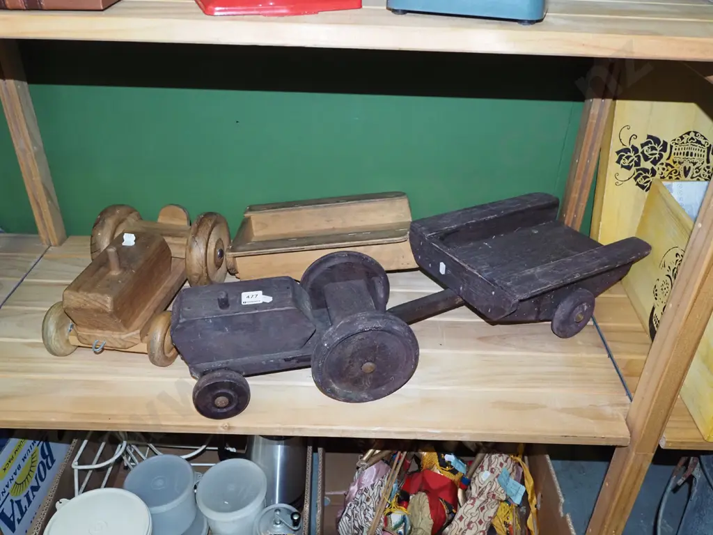 2x homemade tractor and triler units Image 1++