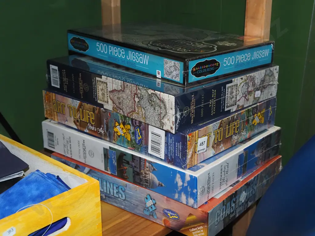 5x as new unopened jigsaws Image 1++