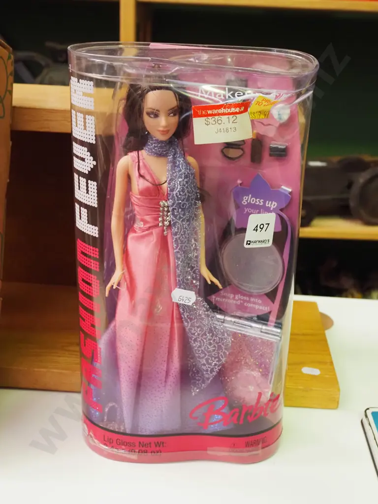 boxed as new Fashion Fever Barbie - damage to box Image 1++