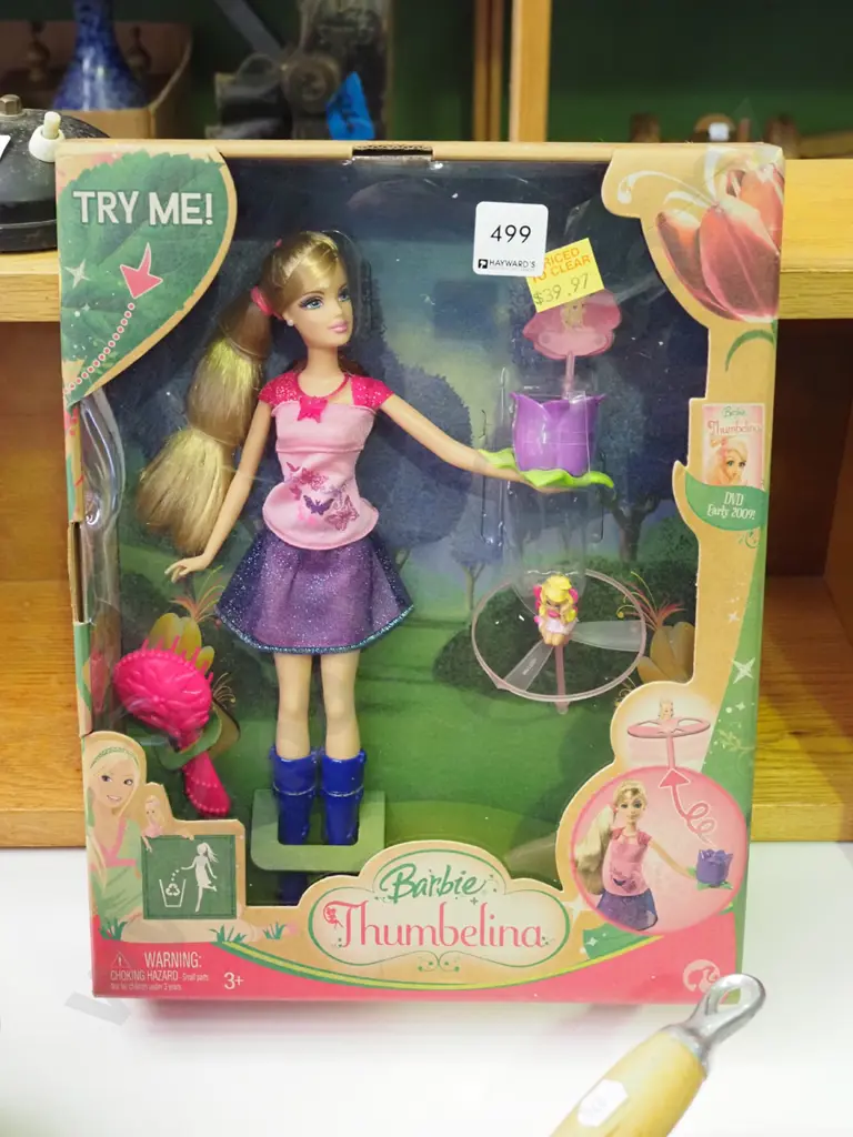 boxed as new Barbie Thumbelina Image 1++