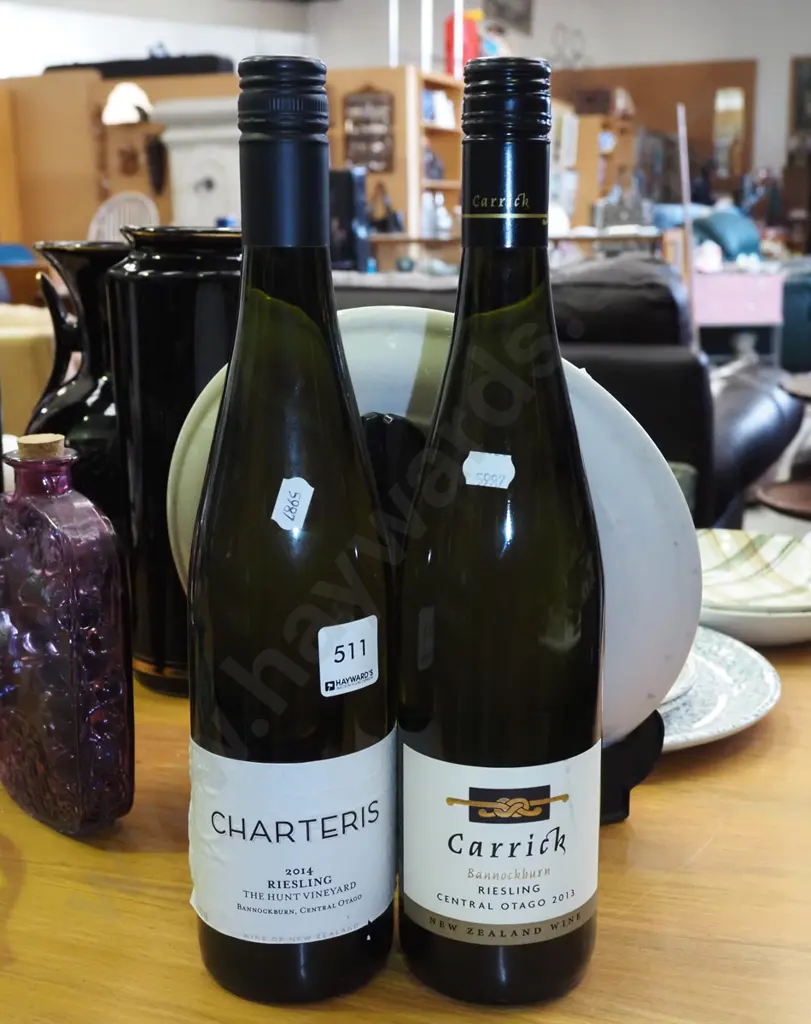 2x bottles of Central Otago reisling Image 1++