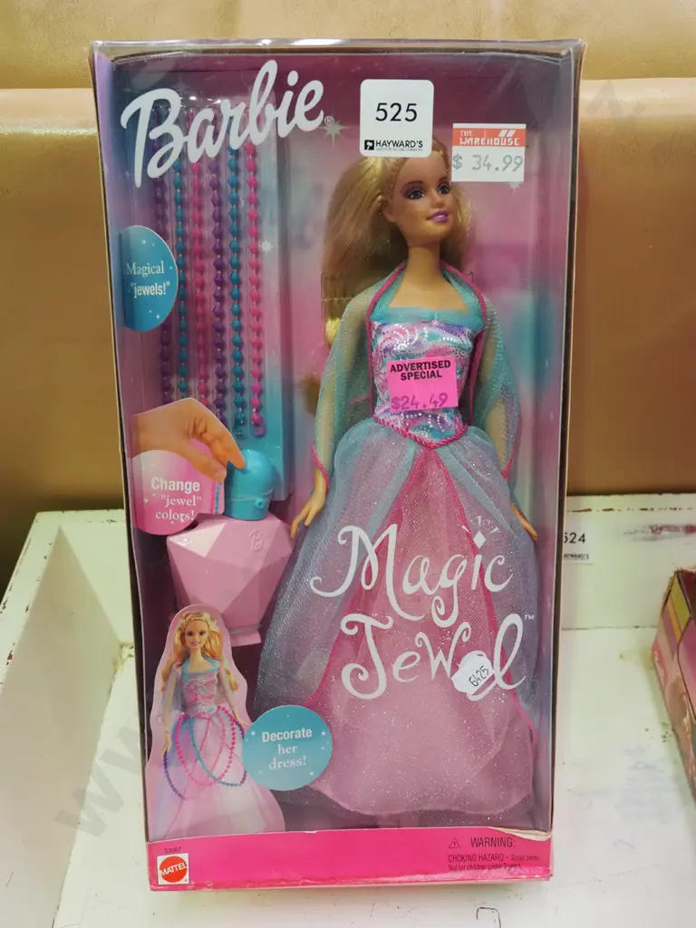 boxed as new Barbie Magic Jewel Image 1++