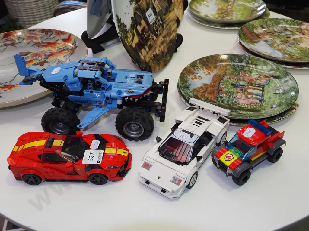 4x Lego model vehicles Image 1++