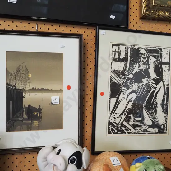 2x prints - red dots